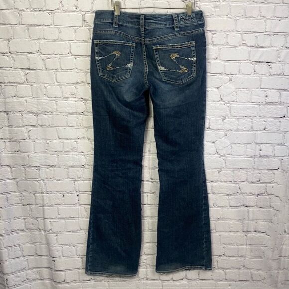 Silver Suki Jeans Bootcut Size 32 - Picture 6 of 12